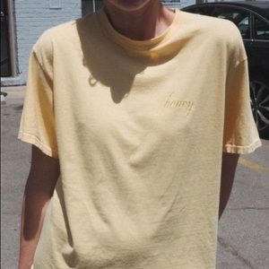 Brandy melville honey top